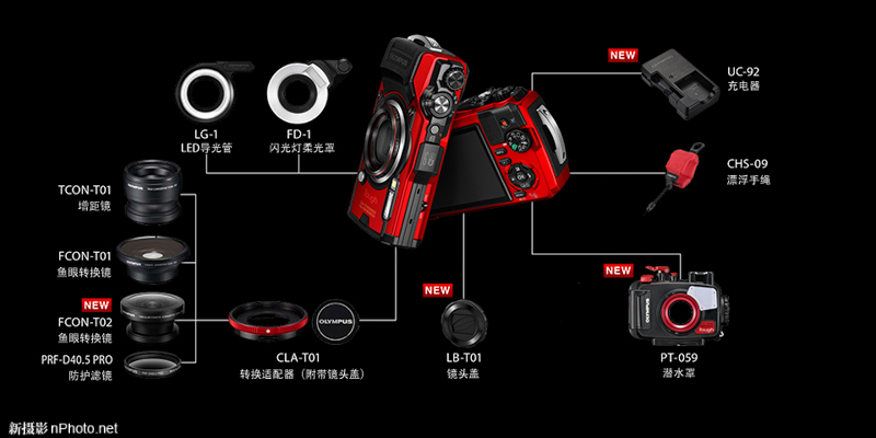 奥林巴斯发布Tough TG-6三防相机- 新摄影