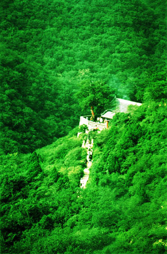 深山藏古寺 摄影 刘国军