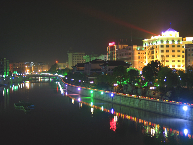 郴江夜景 摄影 WM55