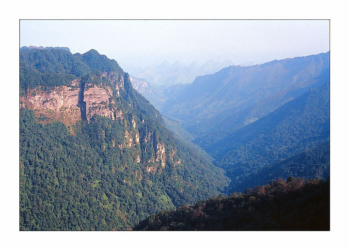 大明山西峡谷（局部） 摄影 哈哈哈