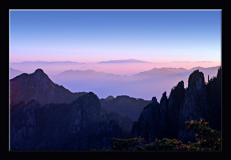 清晨.黄山之巅 摄影 锋铎