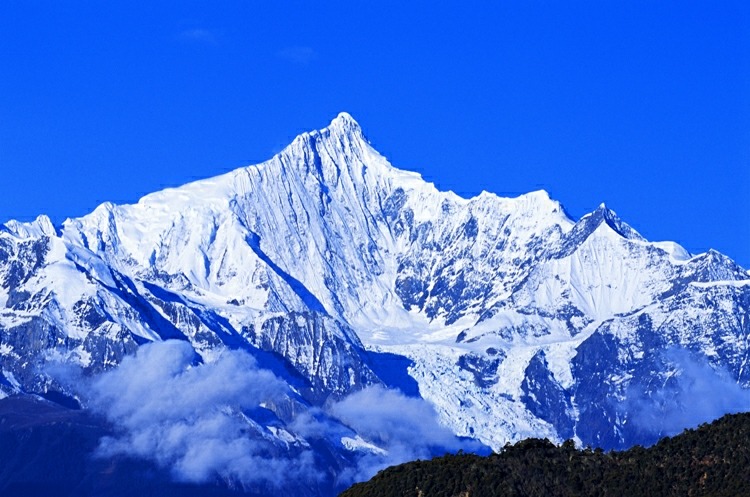 藏区八大神山之首——梅里雪山 摄影 榕树下