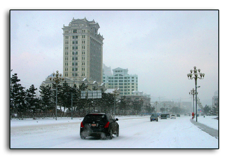 胶东暮雪 摄影 6dg