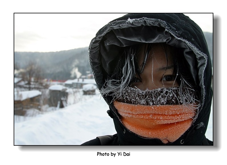 雪人。。。 摄影 笑无拘