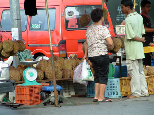 Selling Durian 摄影 BEH