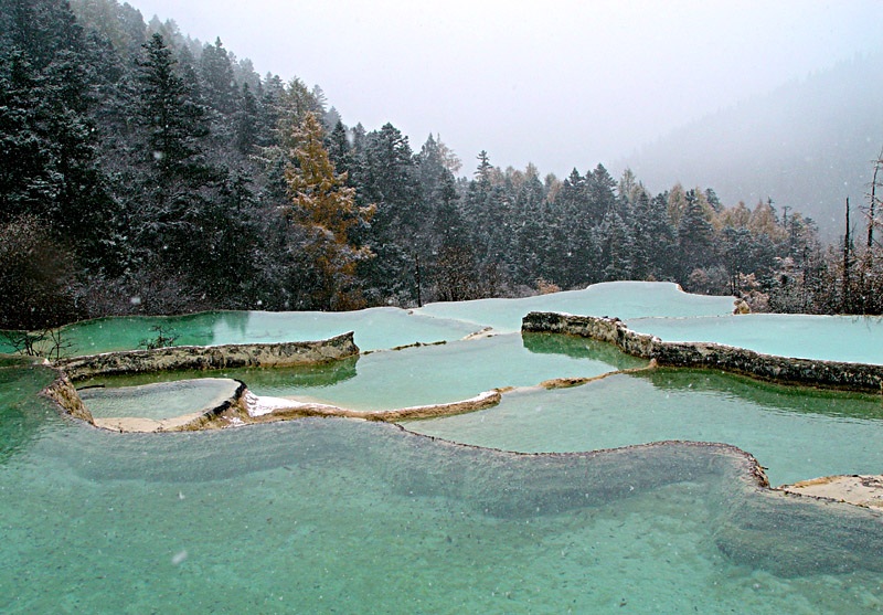 雪中黄龙(II)～ 摄影 新手1号