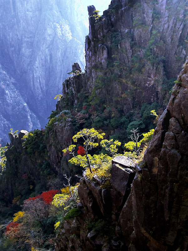 《峡谷光幻》 摄影 柳州石