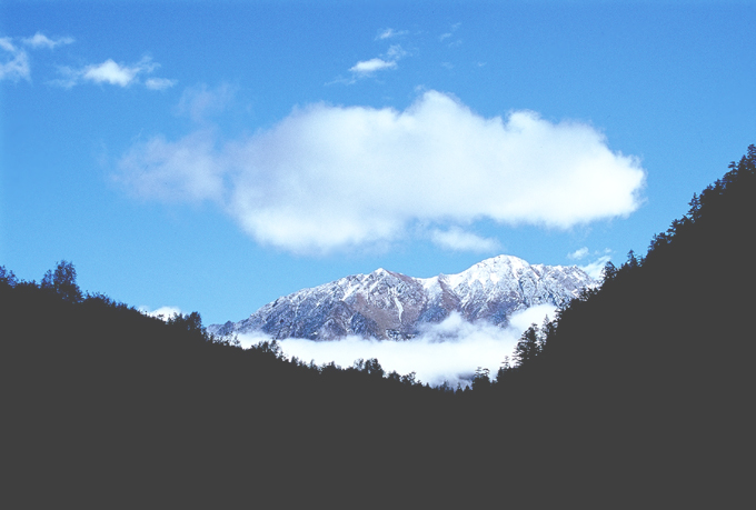 雪山.游云 摄影 秋日思雨