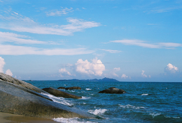 碧海蓝天 摄影 拾草人