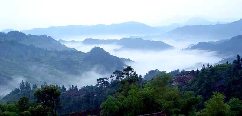 苗岭的早晨 摄影 沉默的土地