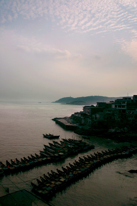 渔岛晚霞-夕阳 摄影 宁波海风