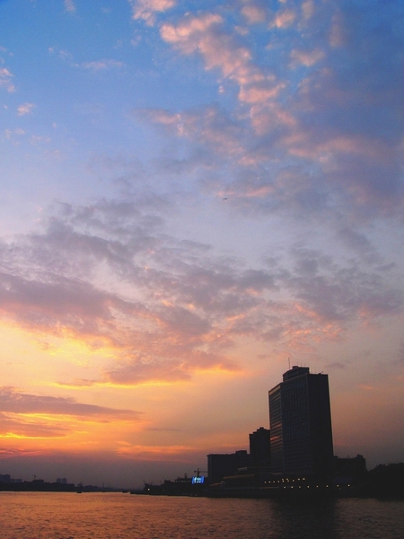 夕照鹅潭 摄影 峡山