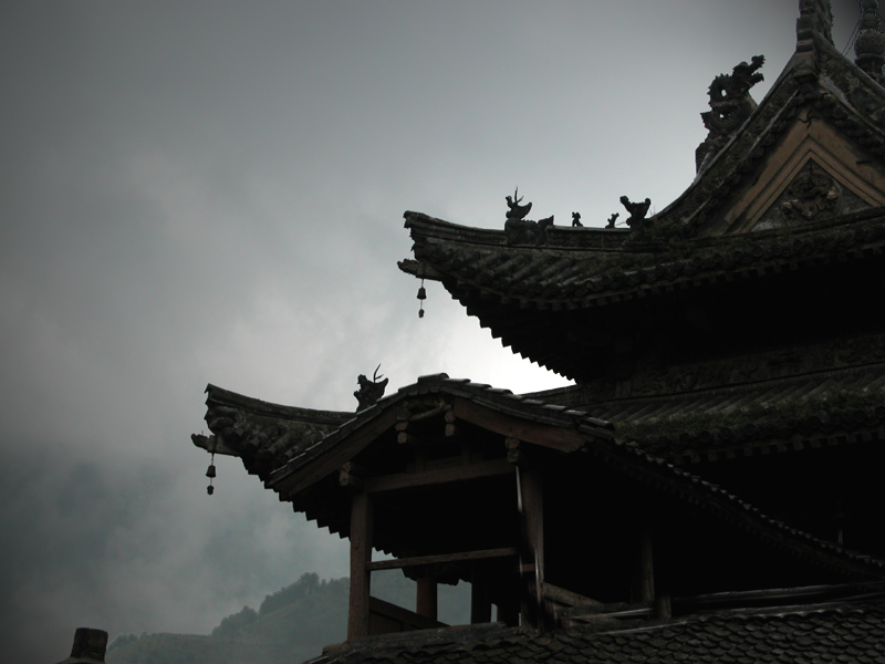 五台烟雨 摄影 郑武奇