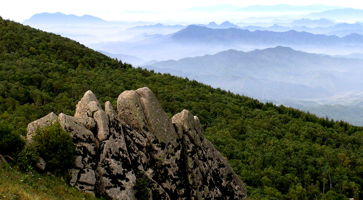 石山云海 摄影 落叶有声