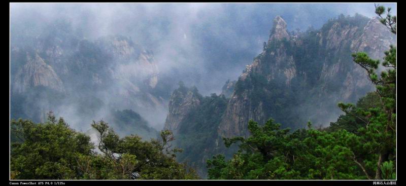 迷雾山景 摄影 缘生缘灭