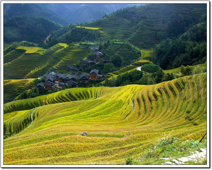 山寨的早晨 摄影 老驴头