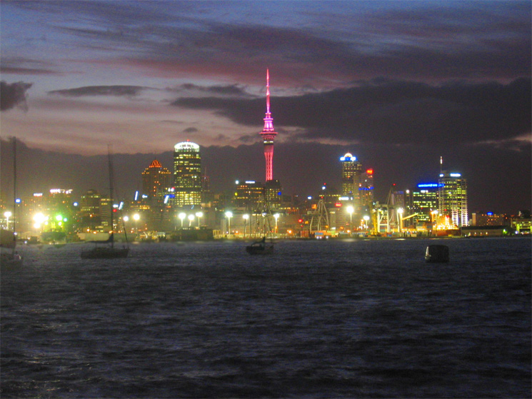 新西兰海滨夜景 摄影 prbimage