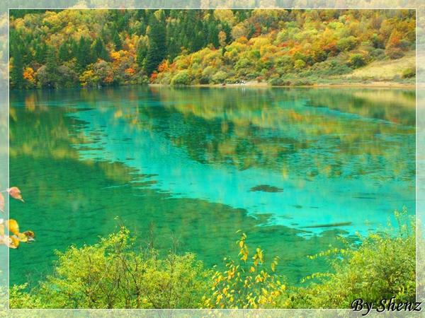 九寨沟之五花海 摄影 caiguoda