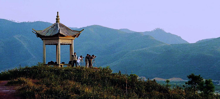 流坑印象-东华山观景亭 摄影 神岗山人