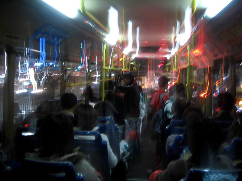 In the bus 摄影 小玩意