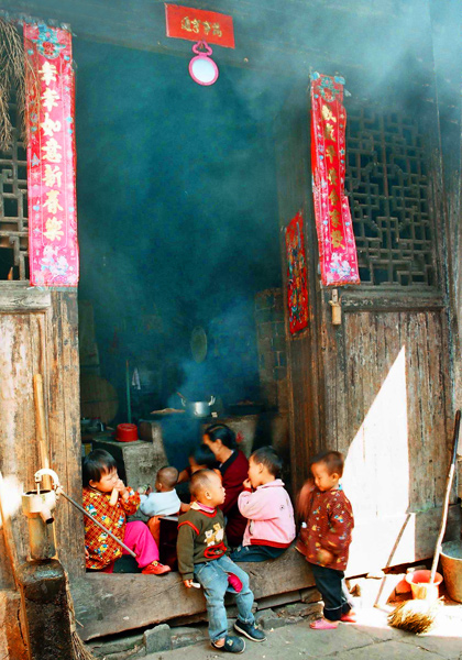 流坑印象-炊 摄影 神岗山人