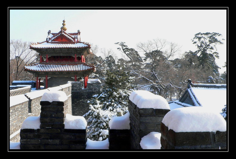 昭陵冬雪 摄影 偶有闲情