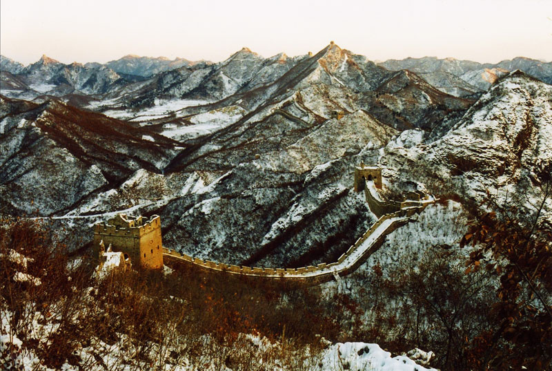 瑞雪长城 摄影 一路顺