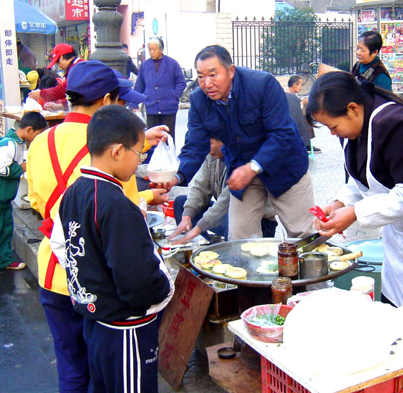 早点 摄影 东方江