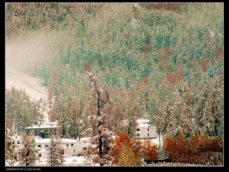 雪后小山庄 摄影 岁月无痕