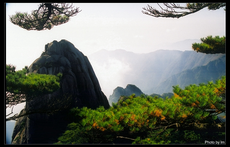 黄山莲花峰 摄影 lm12.05