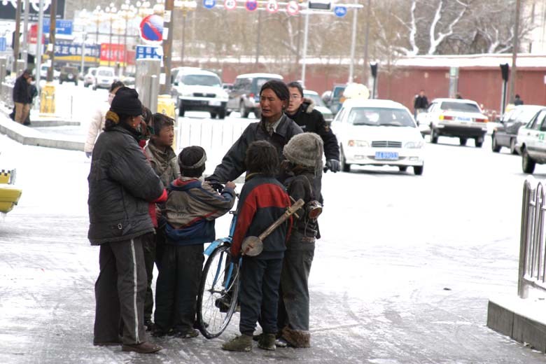 2005年第一场雪丐帮领导视察部下 摄影 神鹰京翔