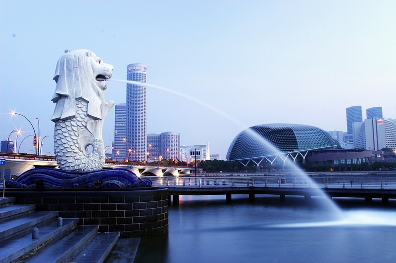 Merlion Park in Early Morning 摄影 jesse.zhang