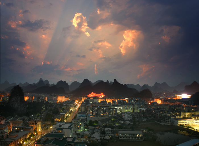 城在景中 摄影 gxguilin