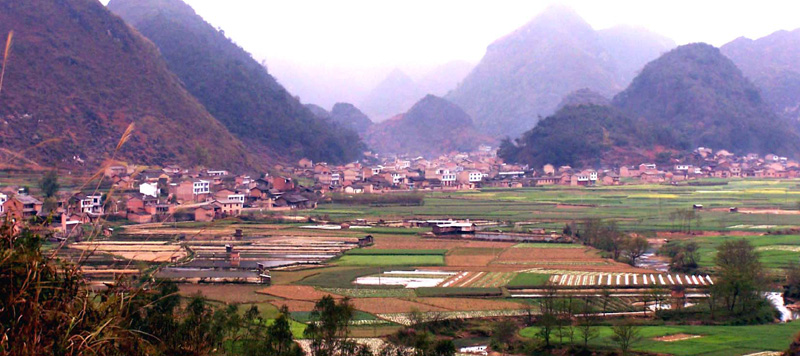 山村 摄影 遇路