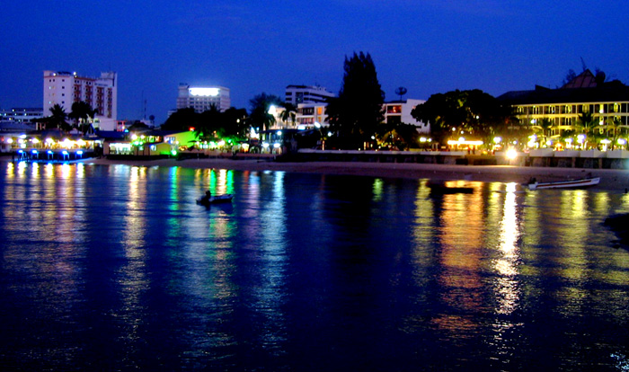 海滨夏夜 摄影 酒精肝