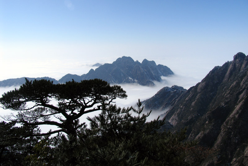 江山如画（黄山云海之六） 摄影 丁波