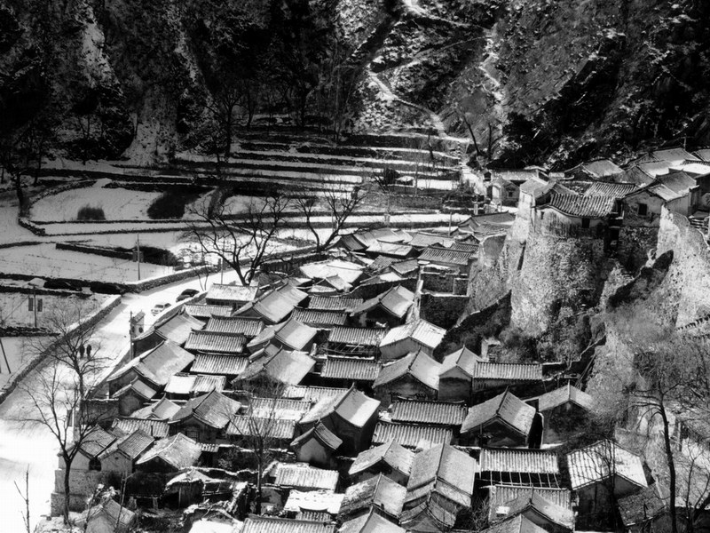 雪后山村 摄影 高歌