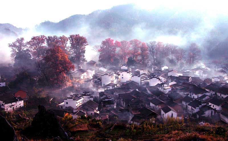 雾绕山乡 摄影 叶川