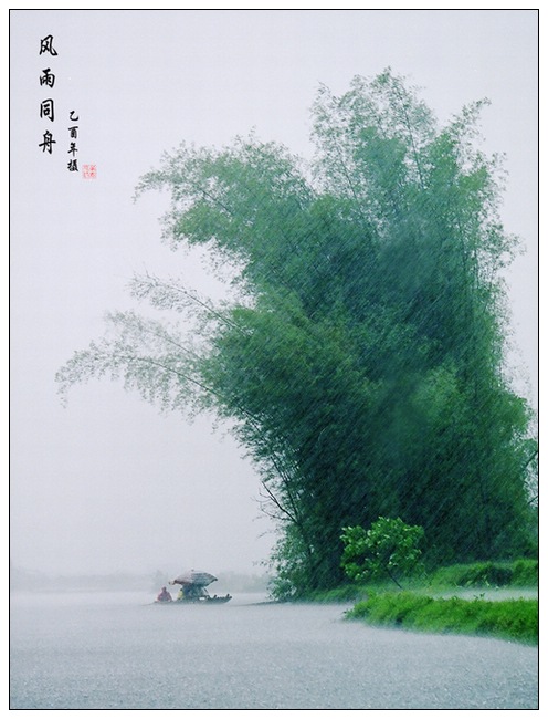 风雨同舟 摄影 anson2002