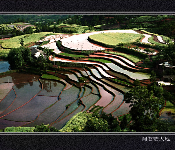 田园风光 摄影 问苍茫大地