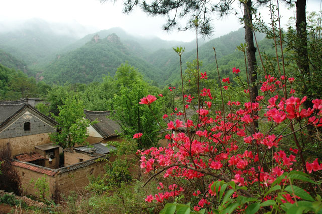 在那遥远的小山村 摄影 老秋