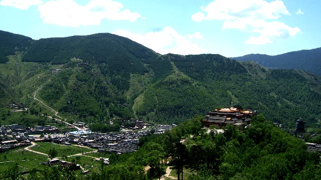 五台山 摄影 暴雨夹击泥沙