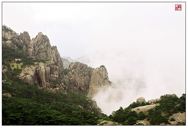 黄山.鳌鱼峰 摄影 sunkid