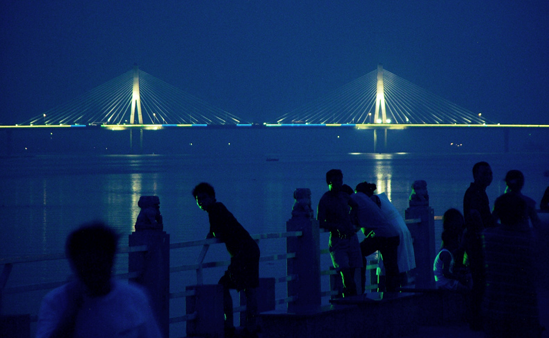 湘江夜景 摄影 涓涓细流