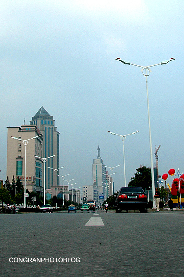 盐城.大庆路 摄影 从然