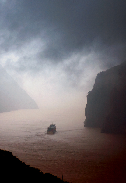 三峡雾航 摄影 冬娃子