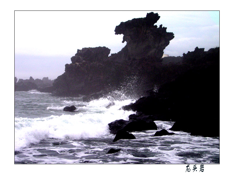 韩国济洲岛龙头岩 摄影 天堂雨蝶