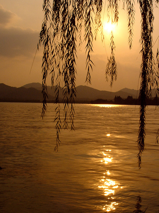 西湖夕照 摄影 xueyang