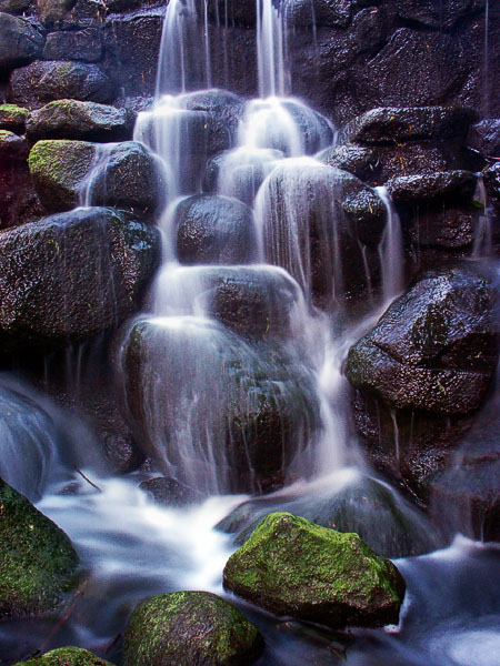 瀑布小景 摄影 yanyang