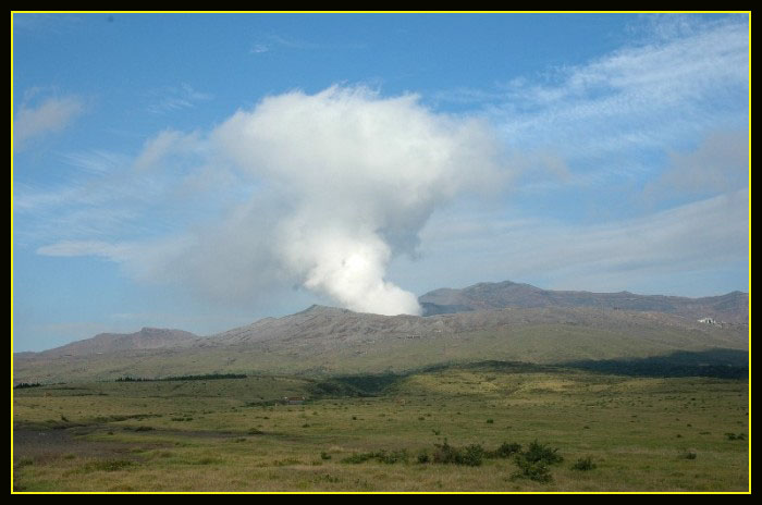 活火山 摄影 结草堂